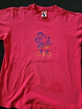 Vintage Mickey Mouse Embroidered Tee